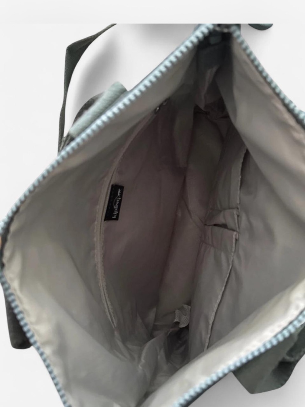 Kipling Crossbody Tote in Nocturnal Green - Picture 3 of 4